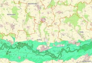 Screenshot aus Geoportal Landkreis Freising
